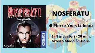 Nosferatu (gioco da tavolo) - Tutorial italiano