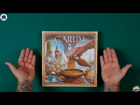 UNBOXING - GARUM - Board Games - #indabox