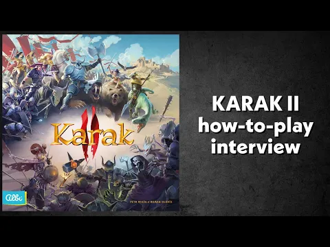 Interview about Karak II at Spiel 2023 with @ALBIceskarepublika