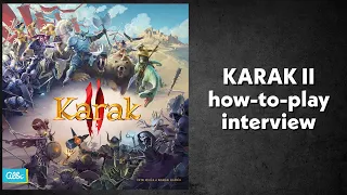 Interview about Karak II at Spiel 2023 with @ALBIceskarepublika