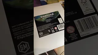 Vantage First Errata pack #errata #vantage #boardgames