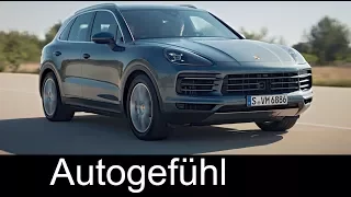 All-new Porsche Cayenne S Preview with Design feature 2018 - Autogefühl