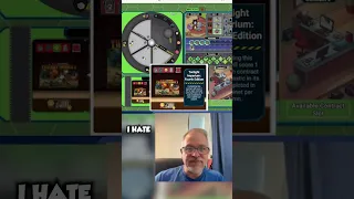 Mike's views of the cards he's drawn are not indicative of those of the games depicted on said cards