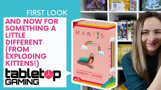 Mantis – An Exploding Kittens Game with no Kittens In Sight! A first look at this light card game.