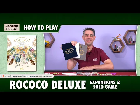 How to Play Rococo Deluxe Edition: Expansion and Solo Game
