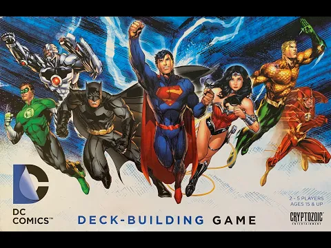 DC Comics Deck-Building Game - 60 Sec. Gamer