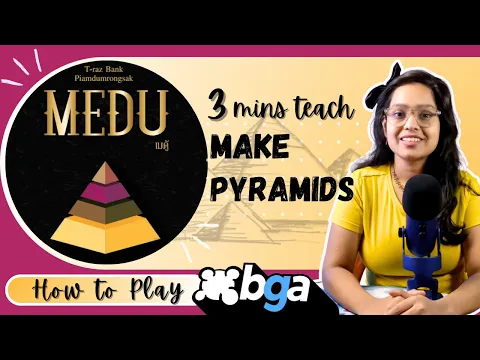 Medu - How to Play on Board Game Arena | 3 Mins