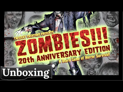 Zombies 20th Anniversary Edition UPGRADE KIT: Unboxing
