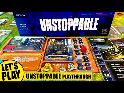 UNSTOPPABLE Solo Board Game Playthrough with Kai vs the Triumvirate