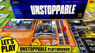 UNSTOPPABLE Solo Board Game Playthrough with Kai vs the Triumvirate