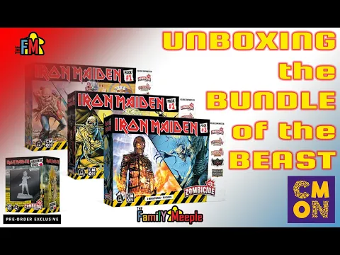 CMON - Iron Maiden - Bundle of the Beast - Unboxing