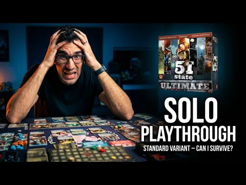 51st State Ultimate Edition Standard Variant Solo Playthrough
