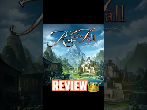 #RISEANDFALL by #Ludically in 2 minutes | Our first impressions of this epic civilization board game