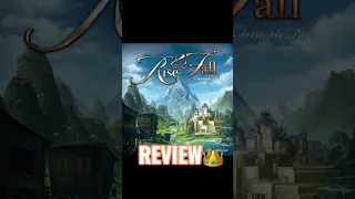 #RISEANDFALL by #Ludically in 2 minutes | Our first impressions of this epic civilization board game