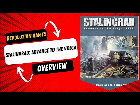 Stalingrad: Advanced to the Volga 1942 #boardgames #boardgaming #tabletopgames #wargaming