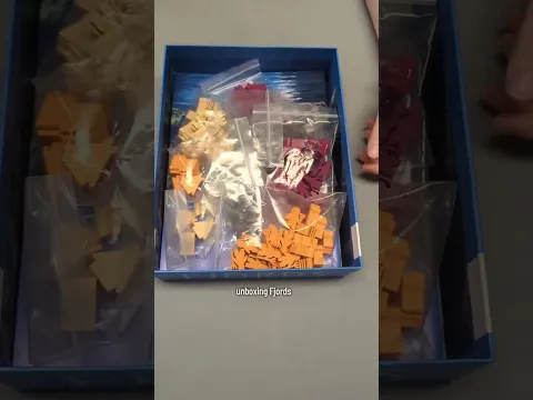 This Tiny Game Has TWO Phases?! | #fjords #boardgame #unboxing