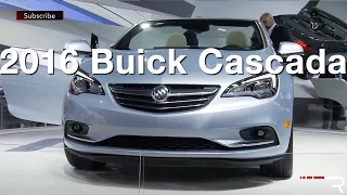 2016 Buick Cascada – Redline: First Look – 2015 Detroit Auto Show
