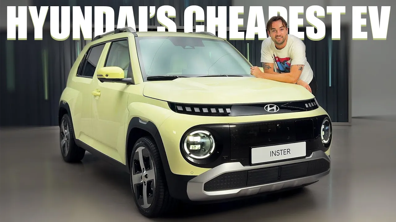 The Hyundai Inster Is A Tiny Cheap EV With An Amazing Interior