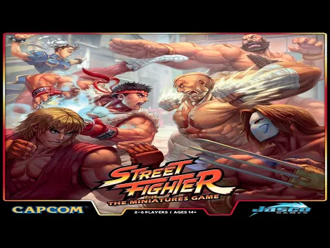 Street Fighter: The Miniatures Game Runthrough