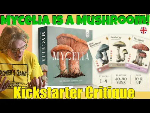 Mycelia | The Strategic Mushroom Game - Kickstarter Critique Review
