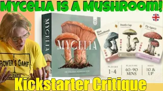 Mycelia | The Strategic Mushroom Game - Kickstarter Critique Review