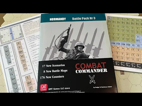 Combat Commander: Battle Pack#3 - Normandy (GMT) - Unbagging