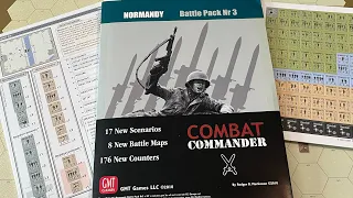 Combat Commander: Battle Pack#3 - Normandy (GMT) - Unbagging