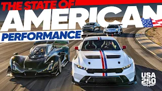 The State of American Performance: Corvette ZR1X vs. Mustang GTD vs. Lucid Sapphire vs. Czinger 21C