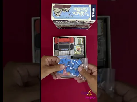 Reboxing The White Castle - Shorts juegos de mesa