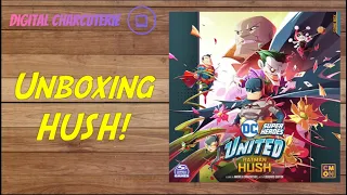 DC Super Heroes United | HUSH UNBOXING!