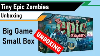 Unboxing - Tiny Epic Zombies