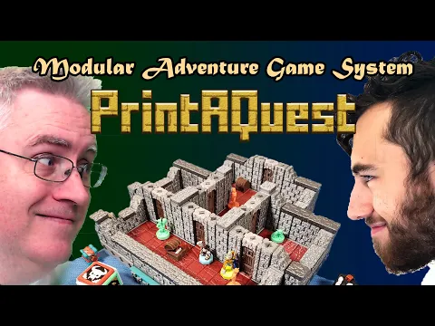 Diorama's of Adventure! PrintAQuest, Modular Adventure Game System.