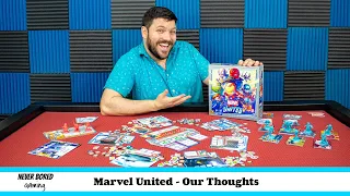 Never Bored Gaming | Our Thoughts | Marvel United