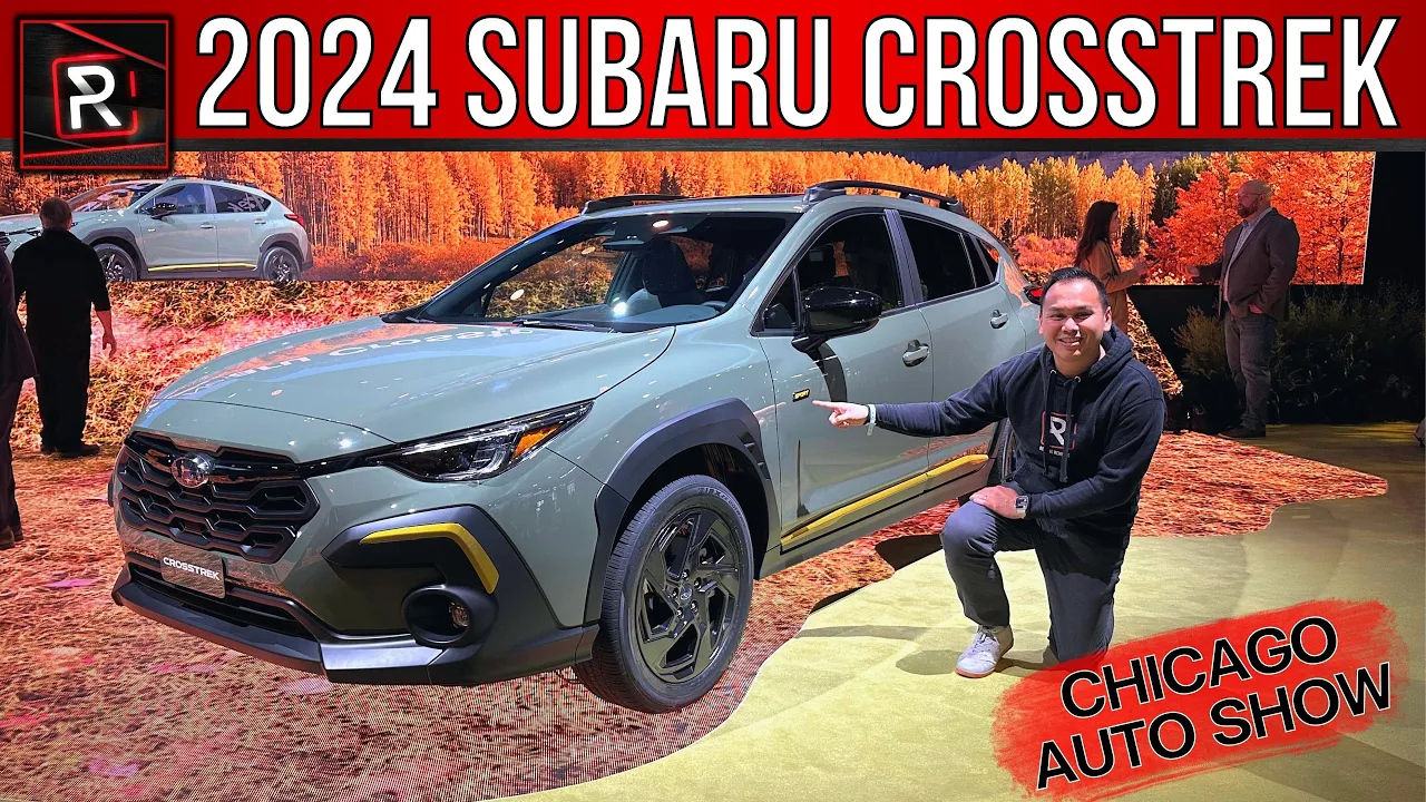 The 2024 Subaru Crosstrek Is A Sleeker & More Sophisticated Urban SUV