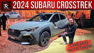 The 2024 Subaru Crosstrek Is A Sleeker & More Sophisticated Urban SUV