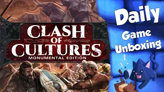 Clash of Cultures - Daily Game Unboxing