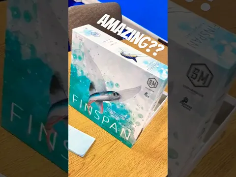 Finspan First Impressions! #boardgames #lgs #firstlook #wingspan #fish #stonemaiergames
