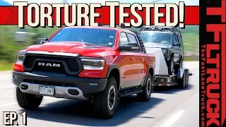 Ram Rebel and Rotella Gas Truck Oil Take On The World's Toughest Towing Test! Ep.1.