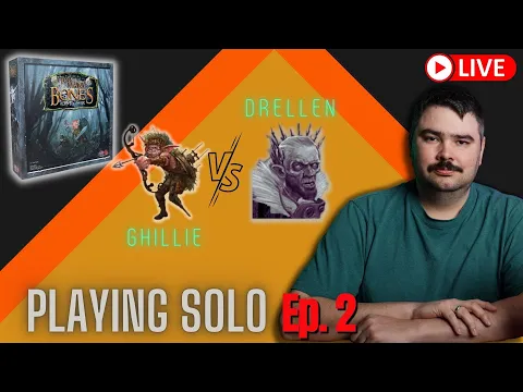 Too Many Bones | Board Game Solo Playthrough....Take 2 | LIVE