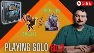 Too Many Bones | Board Game Solo Playthrough....Take 2 | LIVE