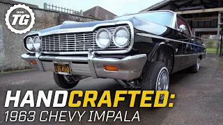 1963 Chevy Impala Lowrider: Reinforcing Wishbones For BIG HYDRAULIC JUMPS | Top Gear Handcrafted
