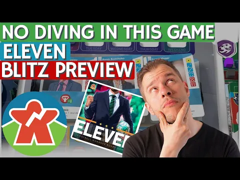 Eleven - Board Game Preview - Football Without Amateur Dramatics