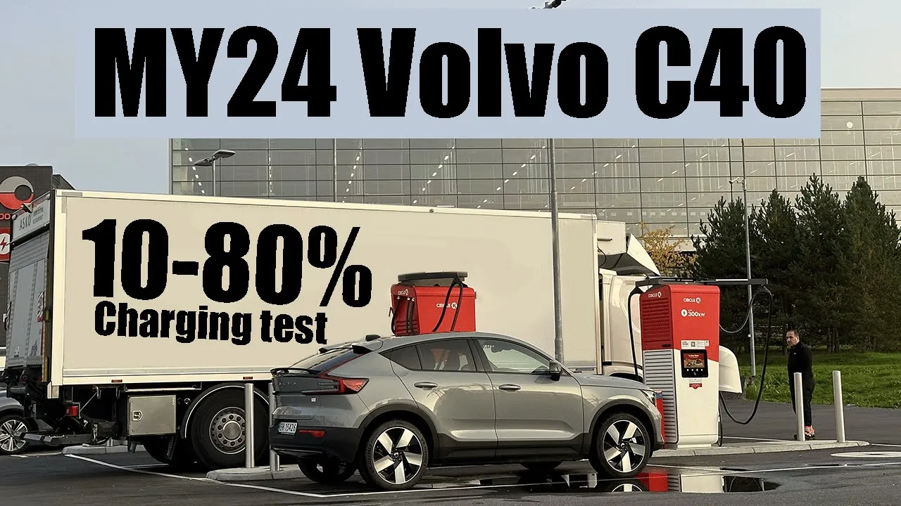 MY24 Volvo C40 Charging Test (10-80%)