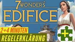 7 Wonders Edifice Erweiterung - Regeln Anleitung + Das ist NEU - 2023