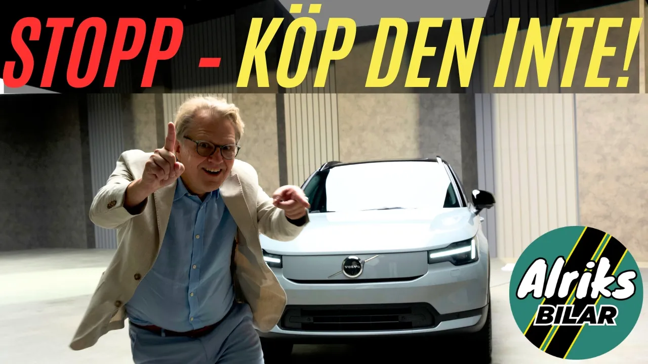 Nya Volvo EX40: En riktigt bra bil som du absolut inte ska köpa privat