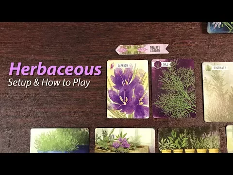 Herbaceous - Setup & How to Play
