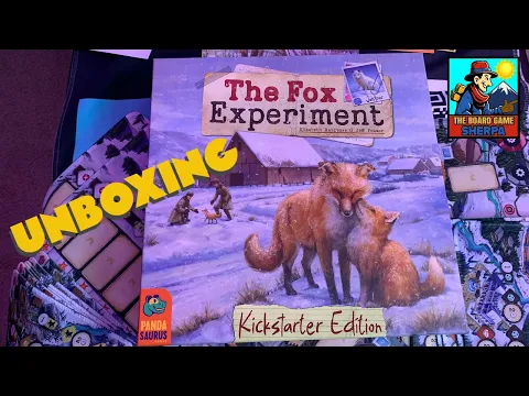 Unboxing: The Fox Experiment - KickStarter Edition - Pandasaurus