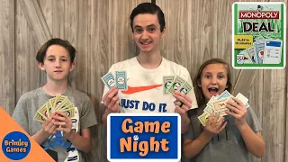 My Sister's First Time Playing Monopoly Deal: Actual Gameplay | Game Night