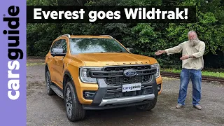 Ford Everest 2024 review: Wildtrak | Ranger ute influence grows stronger for Isuzu MU-X 4WD rival