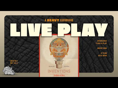Inventions - Solo (Tag Team) Teaching & Play-through by Heavy Cardboard